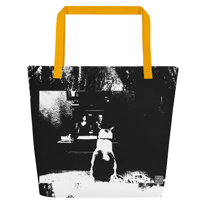 All-Over Print Large Tote Bag. B & N 1.