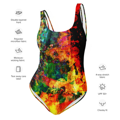 One-Piece Swimsuit. LAS CAPAS 6.