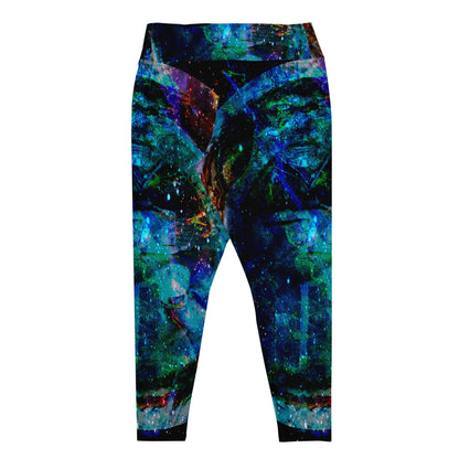 All-Over Print Plus Size Leggings. UNIVERSO 1.