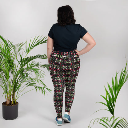 All-Over Print Plus Size LeggingsLAS CAPAS 8.