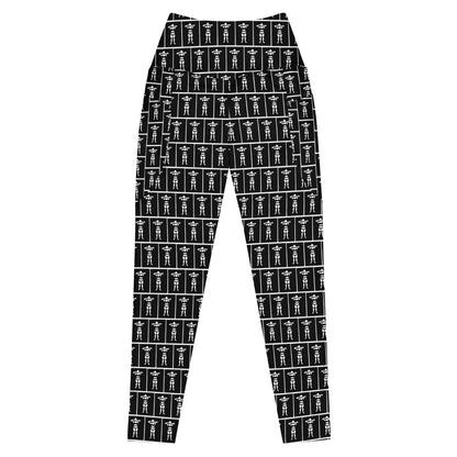 Leggings with pockets. B & N 3.