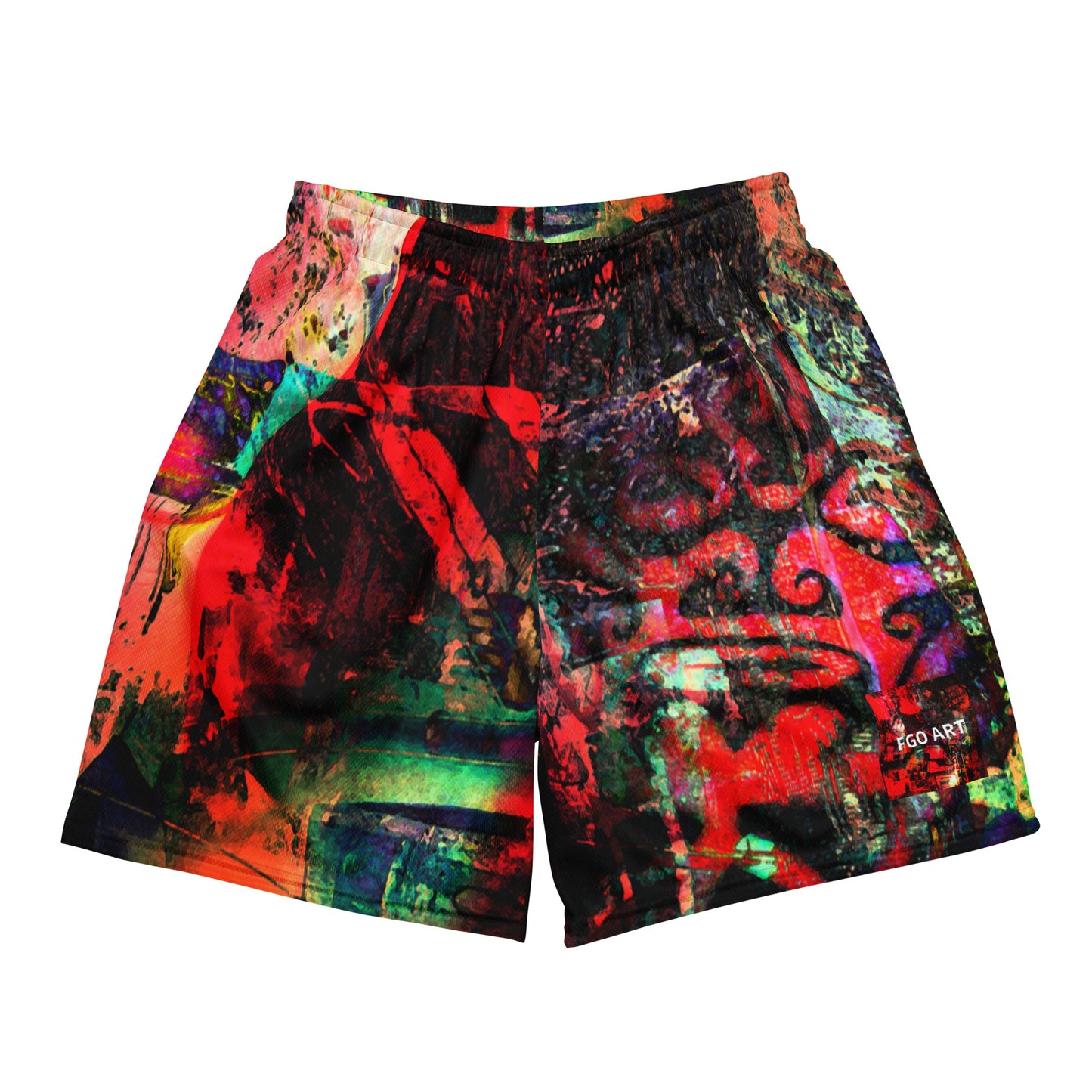 Unisex mesh shorts. MASCARA 5.