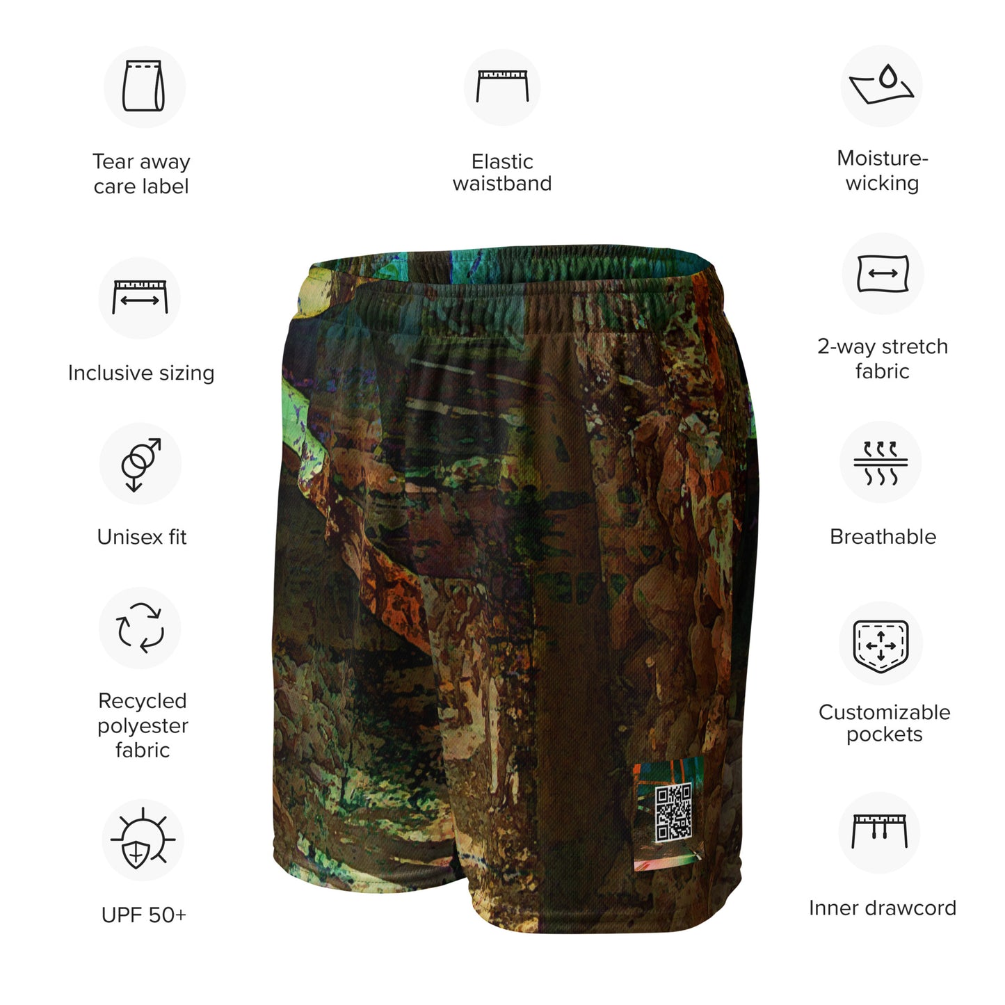 Unisex mesh shorts. LAS CAPAS 4.