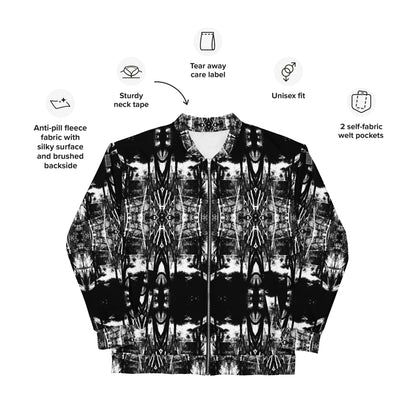 Unisex Bomber Jacket. B & N. Solamente se crearán 20.