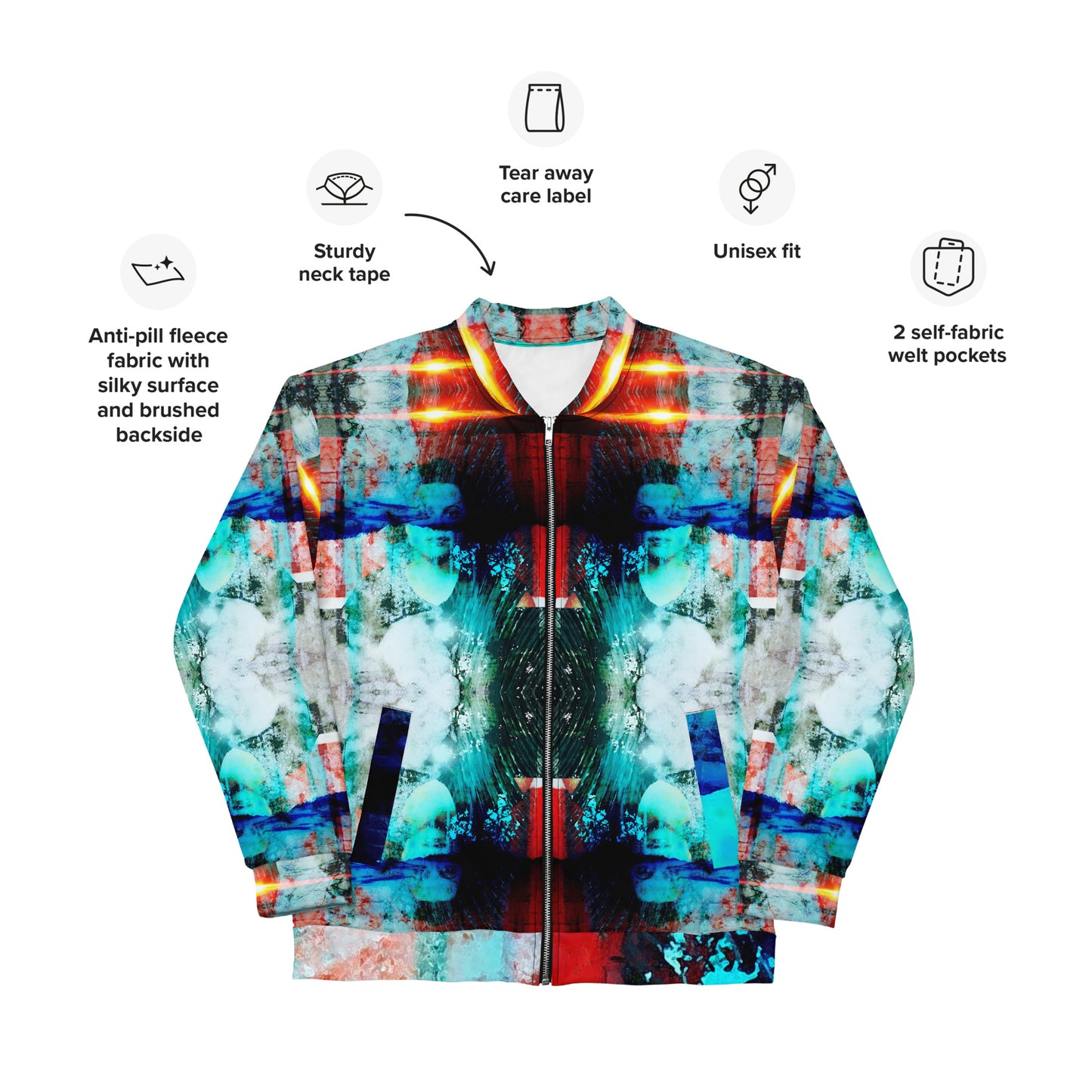 Unisex Bomber Jacket AUTORRETRATO 4. Solamente se crearán 20.