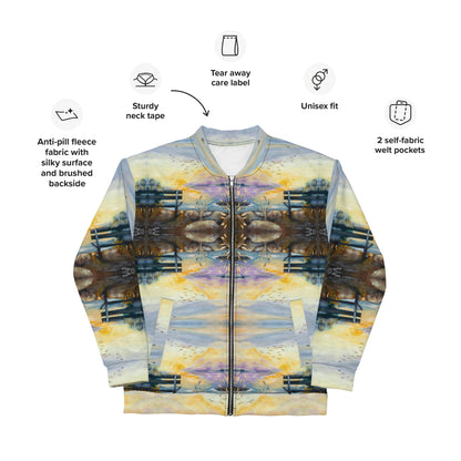 Unisex Bomber Jacket Artista Sonia Olivera Moreno. Solamente se crearán 20.