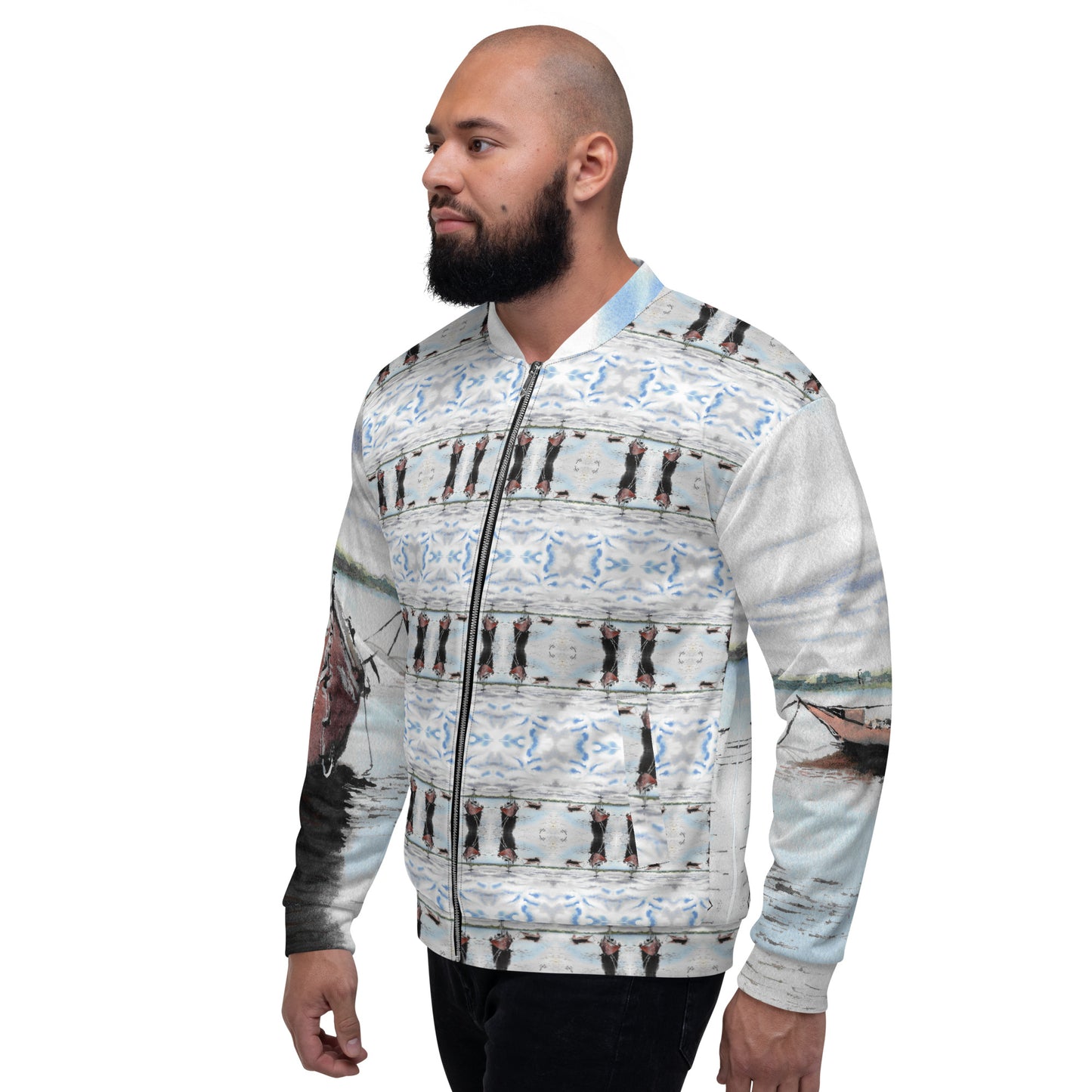 Unisex Bomber Jacket FGO ART Artista invitado Esteban Archetti. Solamente se crearán 20.