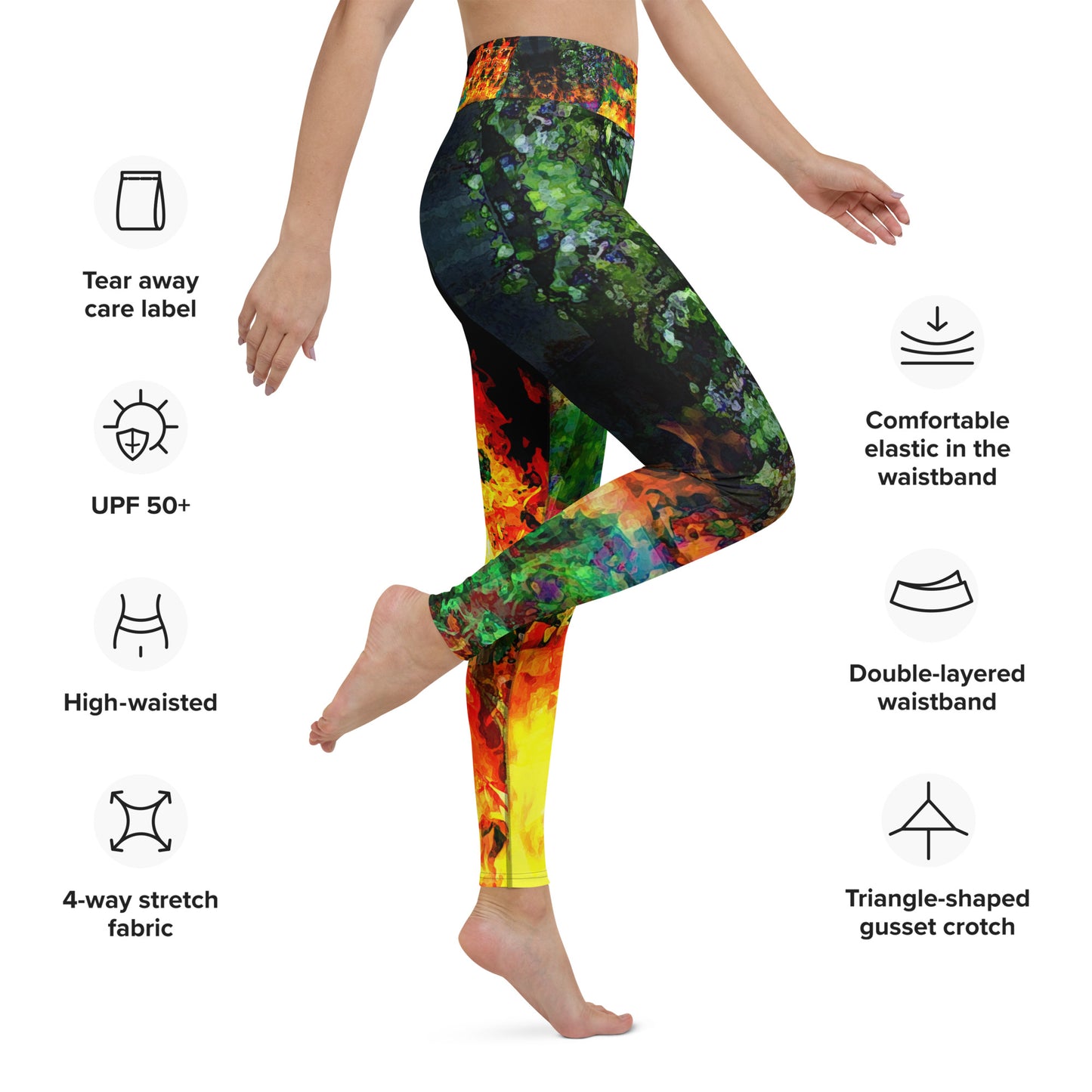 Yoga Leggings. LAS CAPAS 6.