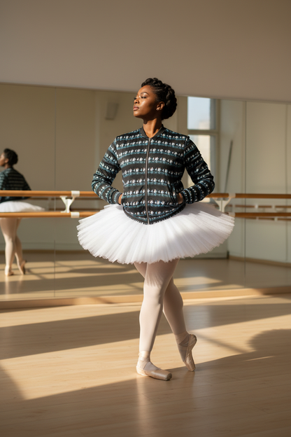 Bailarina Black plus-size en pointe