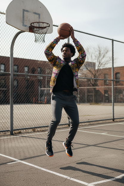 Bomber colorida - Basketball