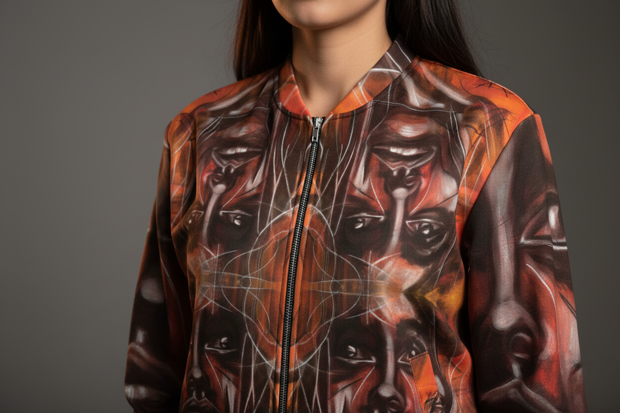 Bomber Jacket - Detalle Premium
