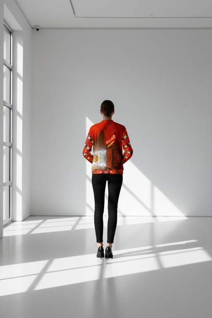 Bomber Jacket Lilián Castro Soto - Vista Trasera Galería