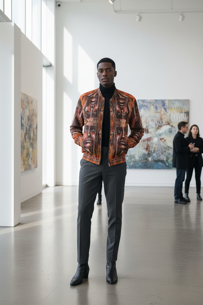 Bomber Jacket - Vista Frontal Editorial