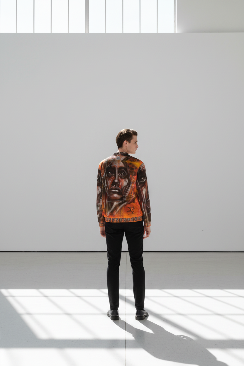 Bomber Jacket - Vista Trasera Galería