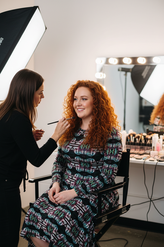 BTS Pelirroja 2XL - Maquillaje