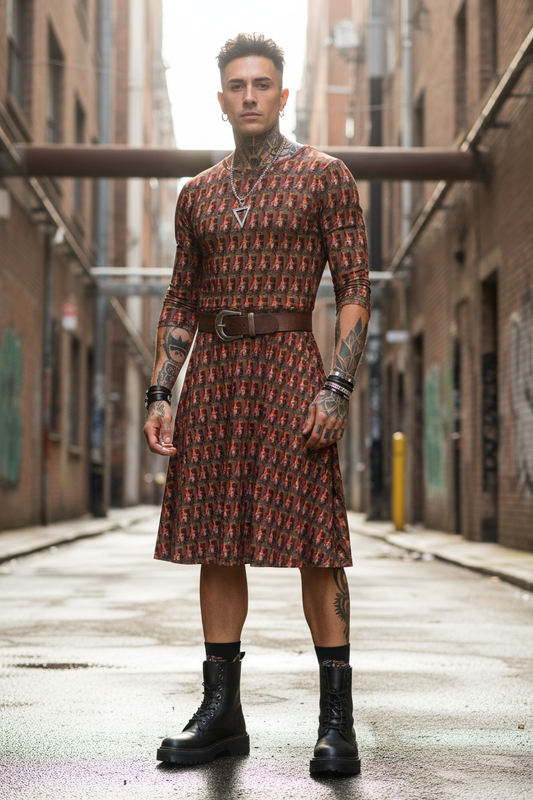 Hombre alternativo vestido MÁSCARA 6