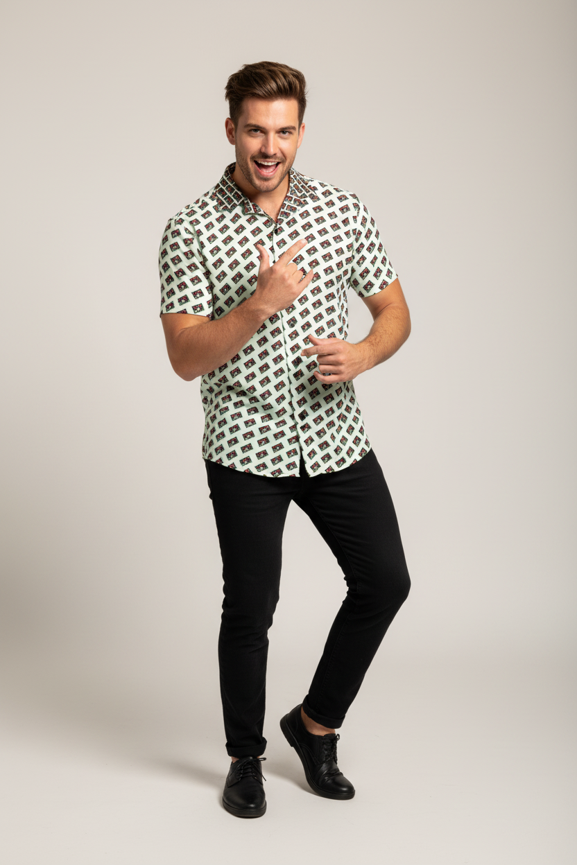 Modelo artístico con energía y personalidad