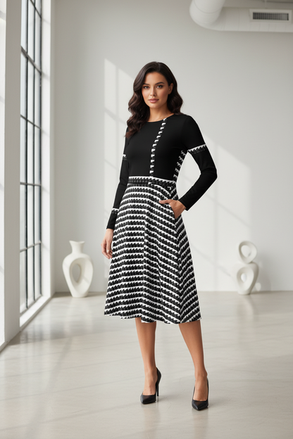 Modelo morena - estilo contemporáneo