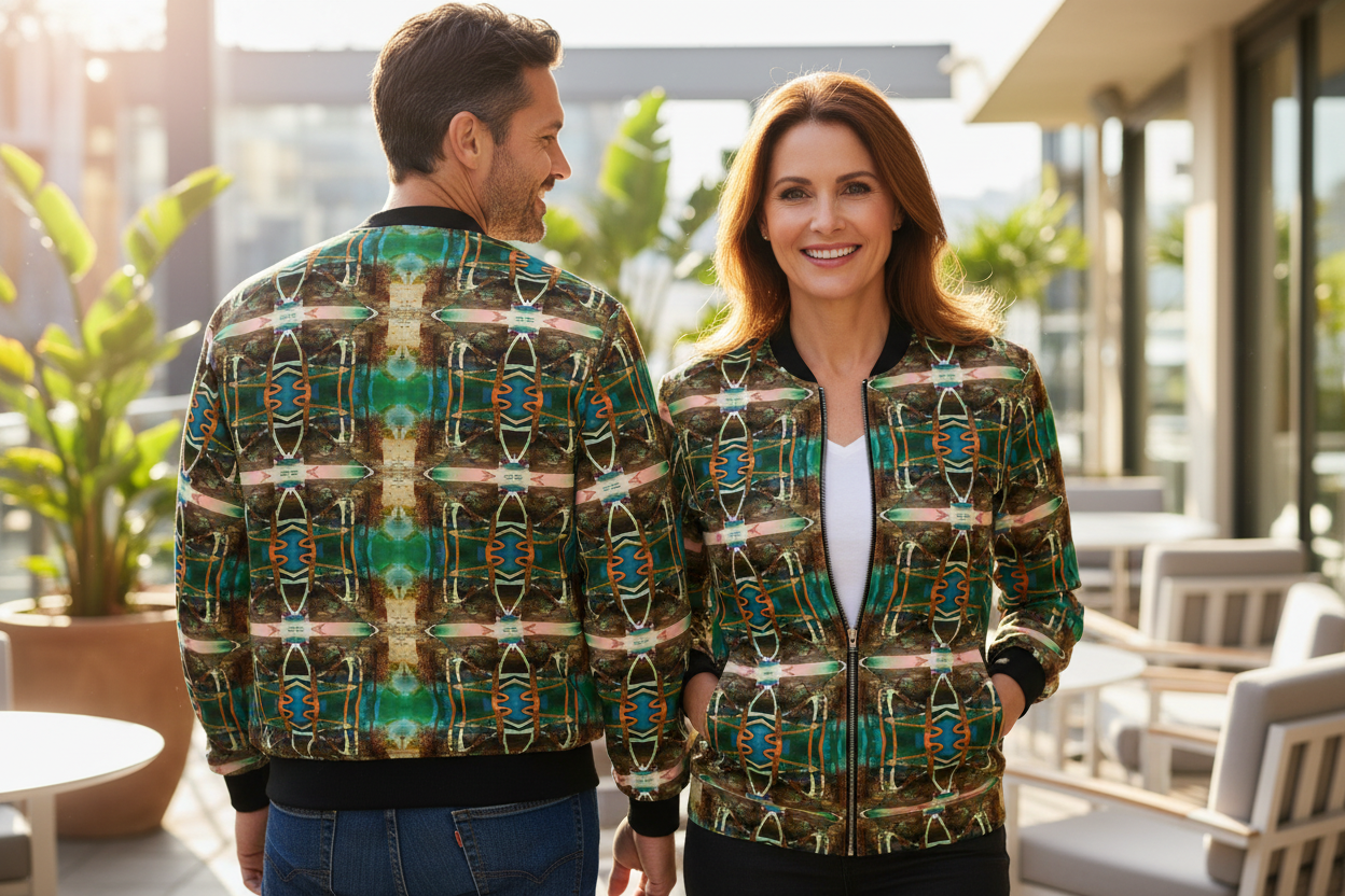 Modelos con chaquetas naturales y suaves