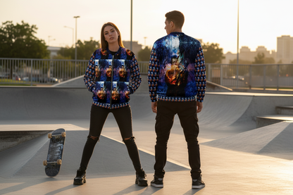 Modelos en skate park