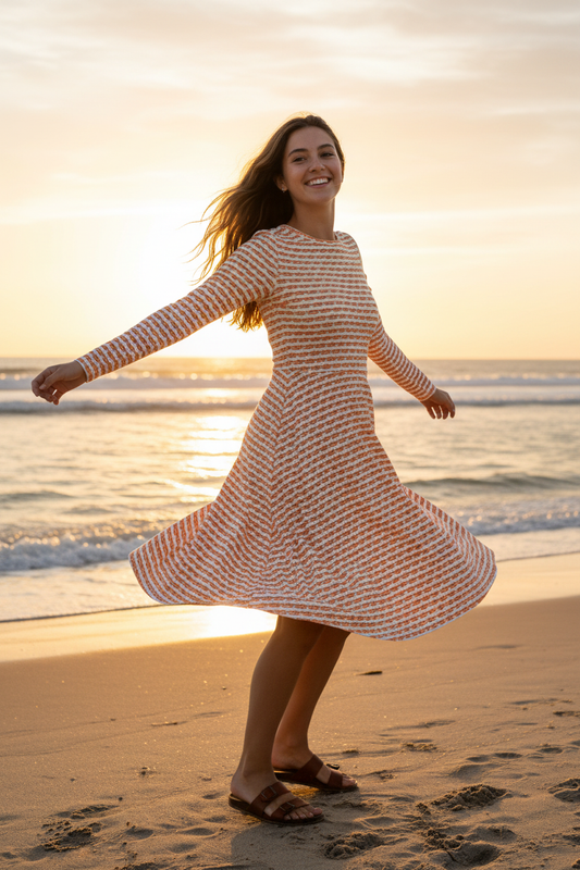 Mujer dinámica sin texto