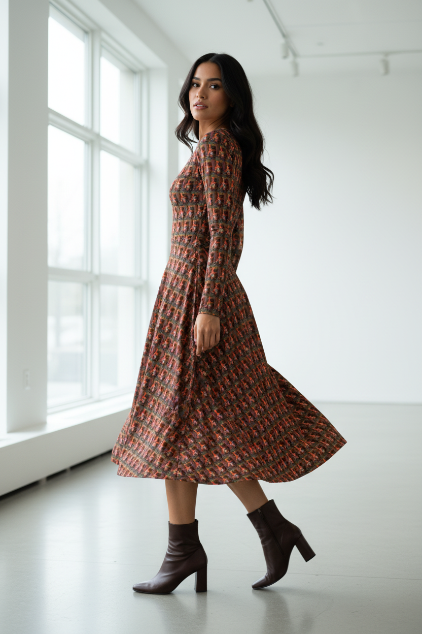 Mujer dinámica vestido MÁSCARA 6