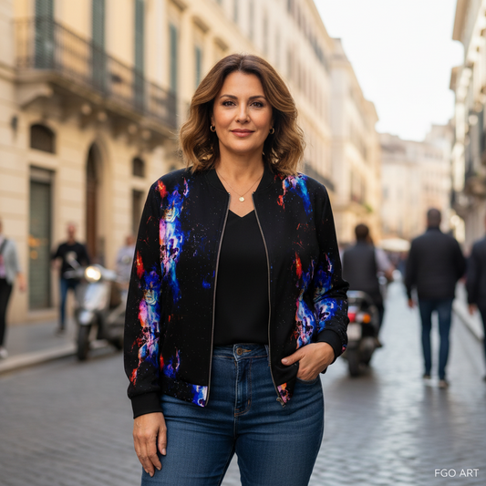 Unisex Bomber Jacket. UNIVERSE 2.