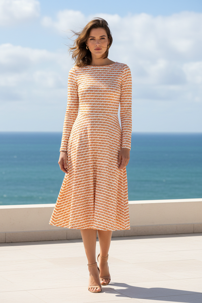 Mujer vestido EL MAR 3 frente sin texto