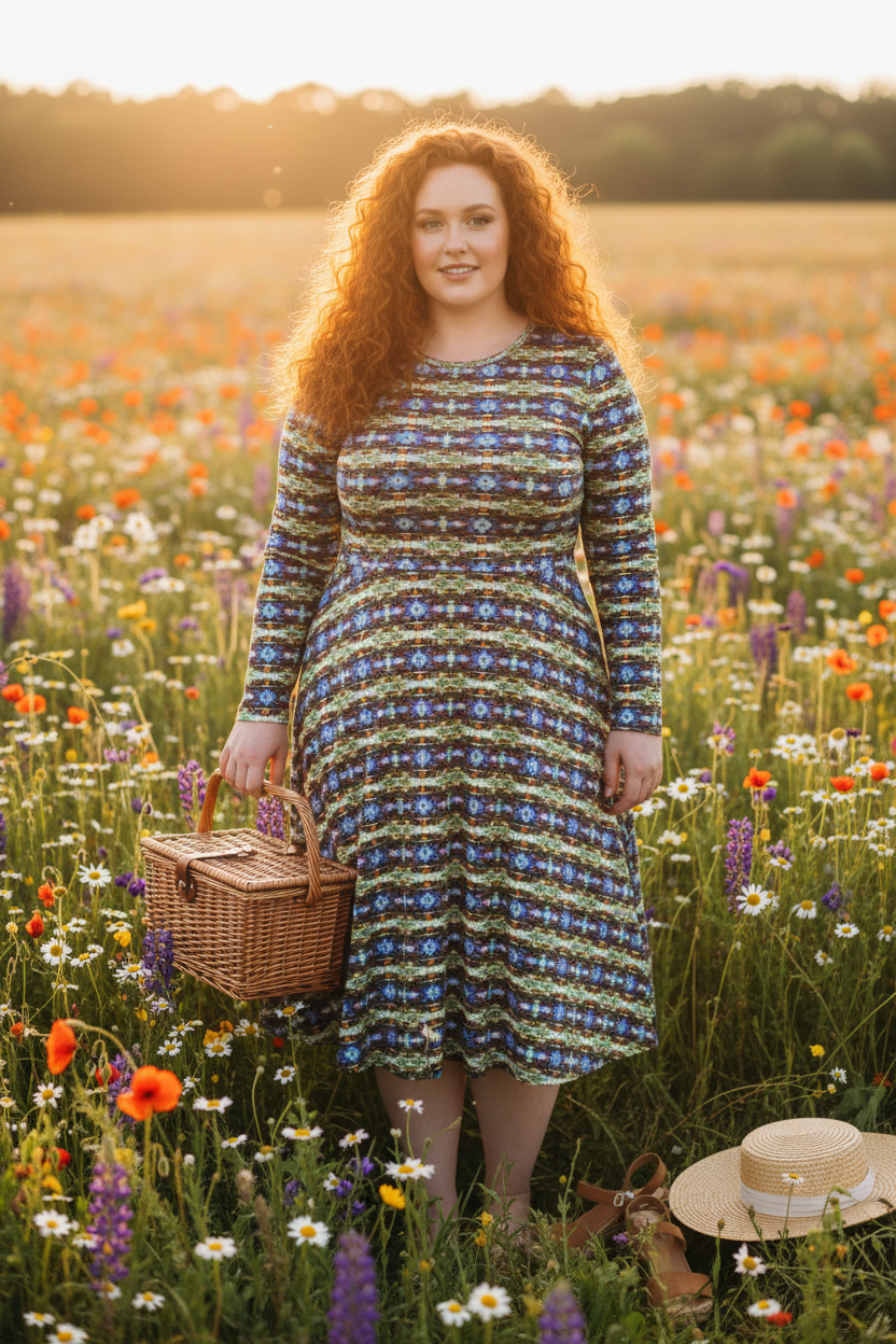 Vestido correcto - Campo pelirroja