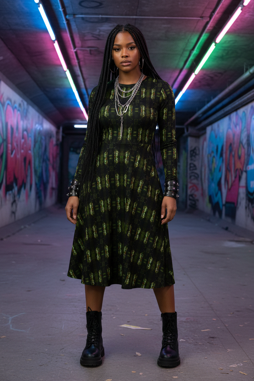 Vestido LAS CAPAS 9 - Afro rock