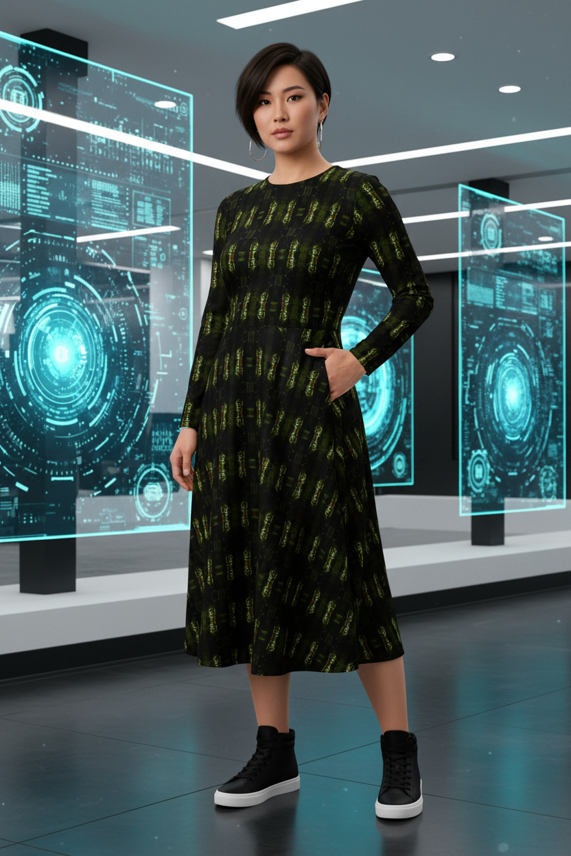 Vestido LAS CAPAS 9 - Asiática tech