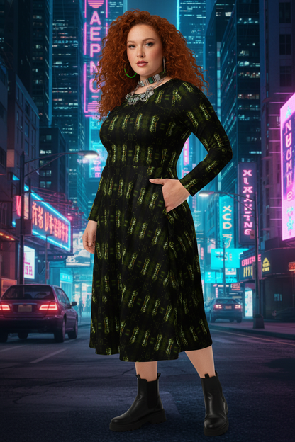 Vestido LAS CAPAS 9 - Pelirroja ultra realista