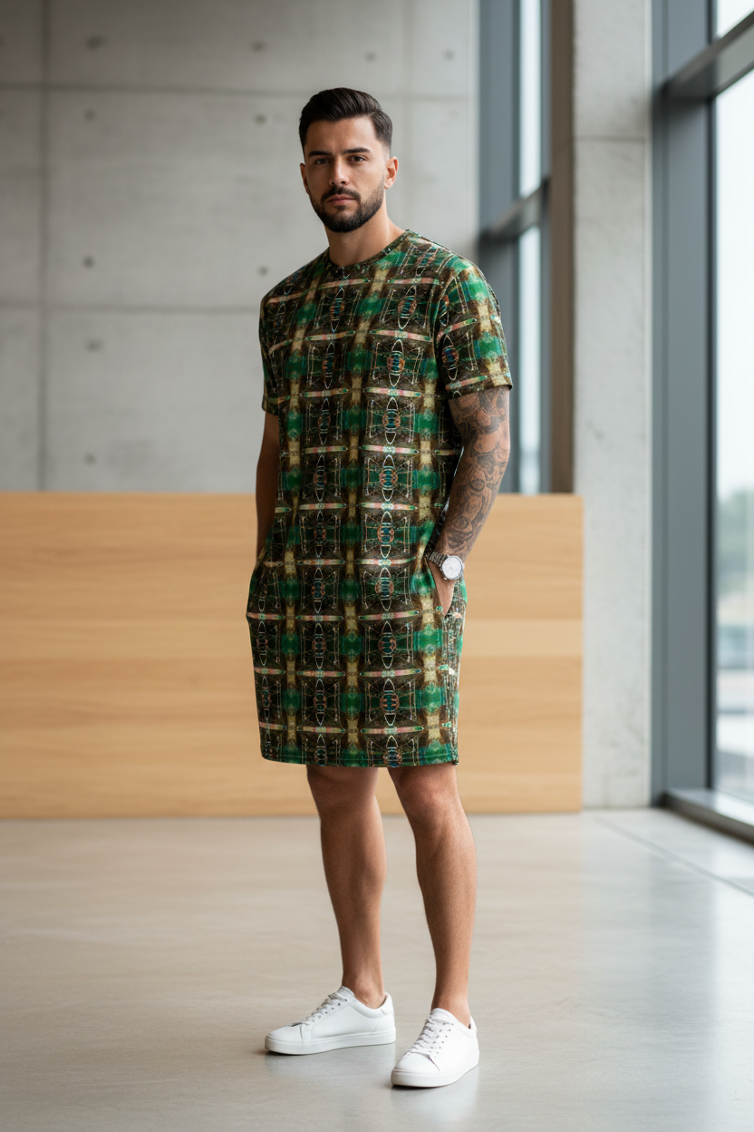 Vestido tierra - Hombre moreno