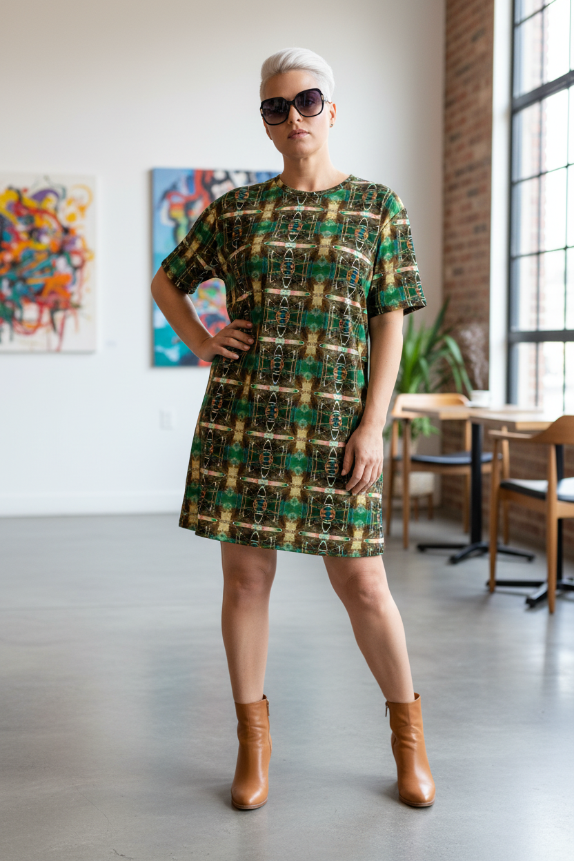 Vestido tierra - Mujer madura