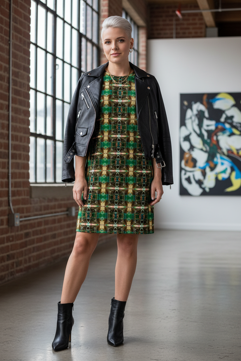 Vestido tierra - Rock chic