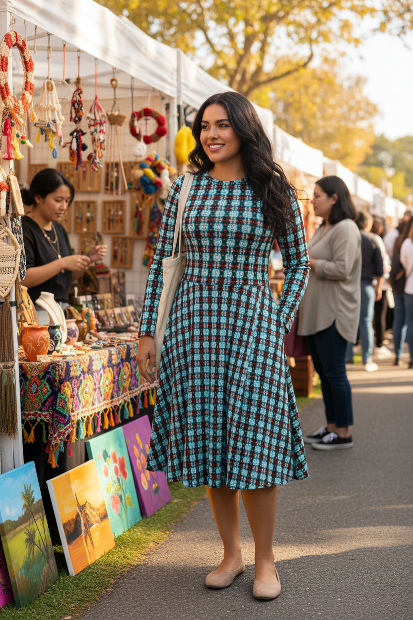 Vestido turquesa - 4XL feria