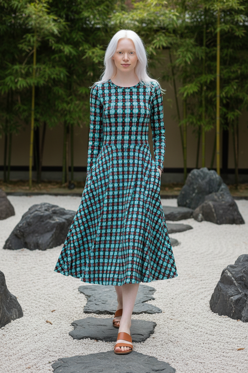 Vestido turquesa - Albino zen