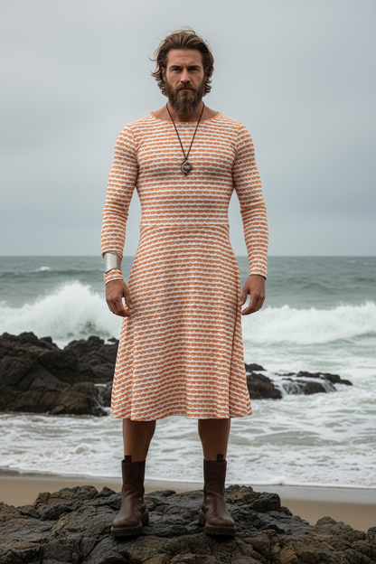 Vikingo moderno frente sin texto